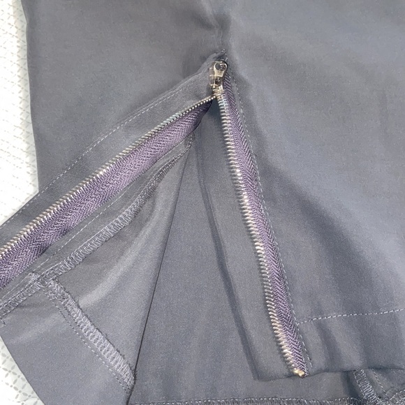 Gray baggy pants elastic waist with tie - Picture 6 of 6